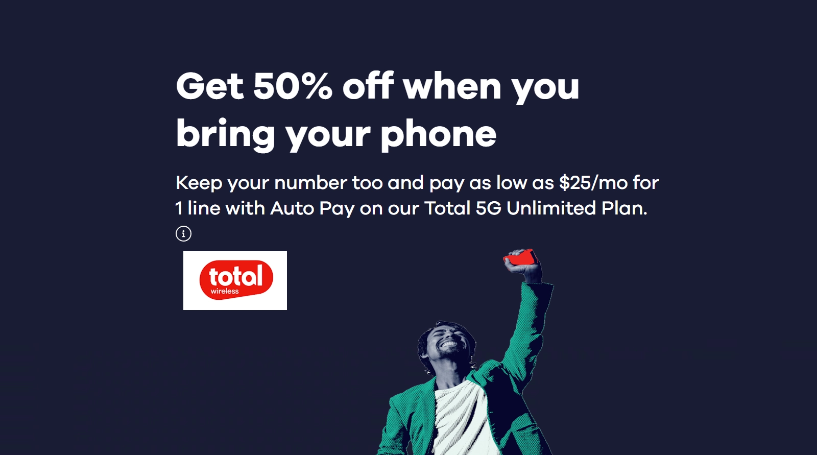 Total Wireless $25 BYOD Unlimited Promo