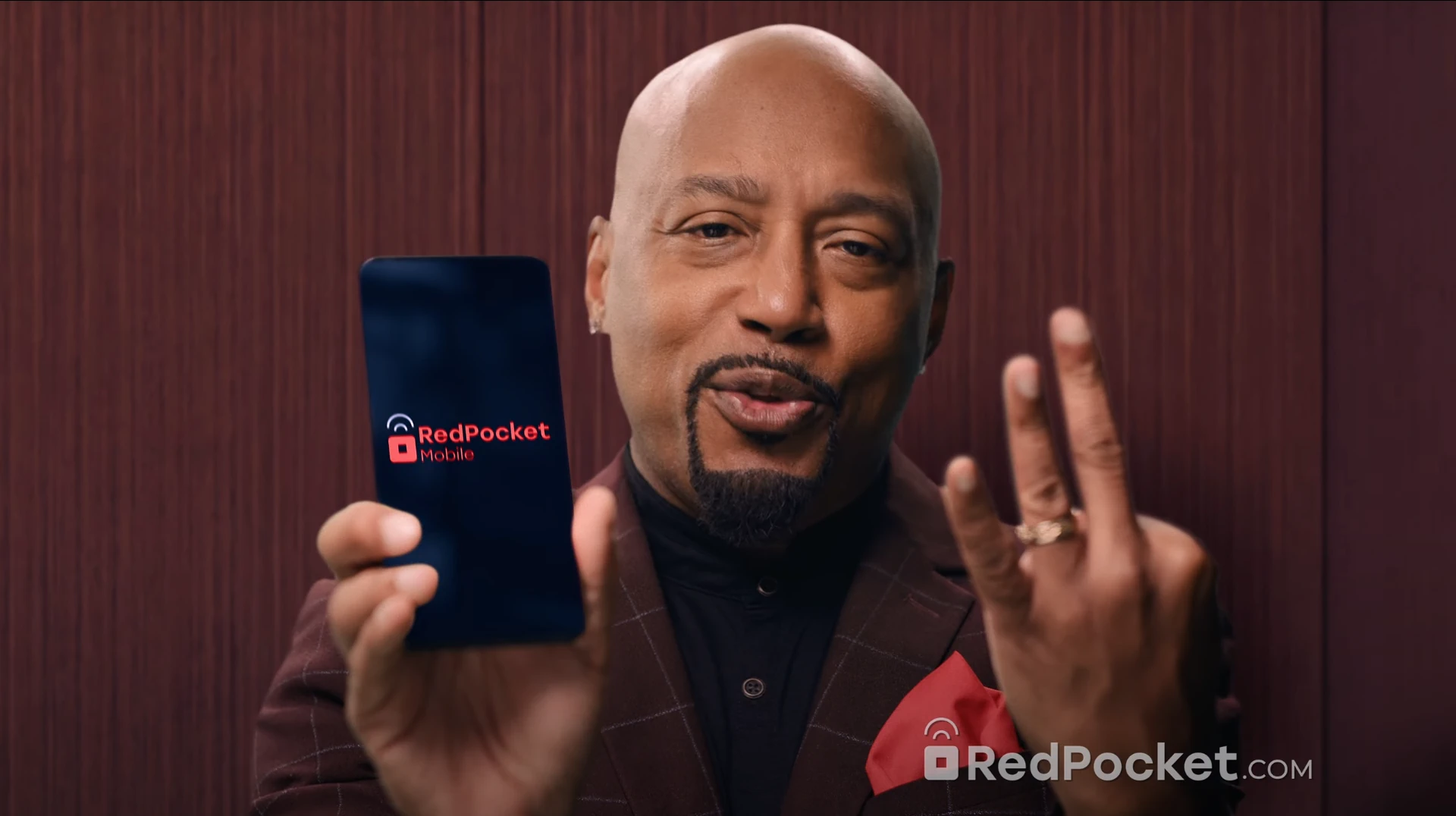 Daymond John Red Pocket Ad